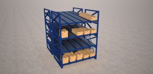 carton-flow-rollers carton flow render
