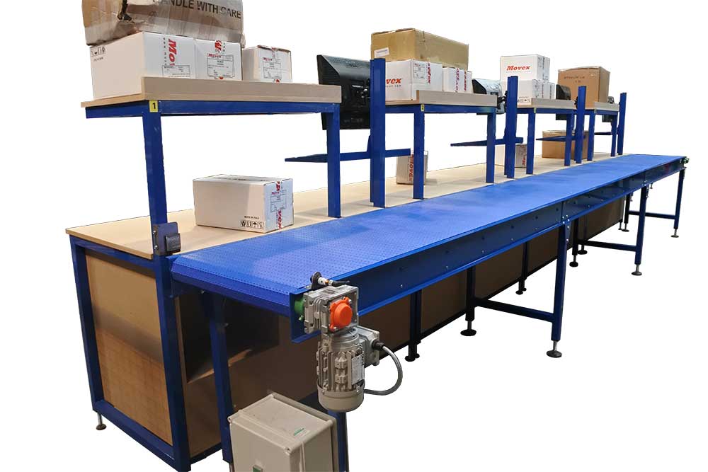 packing conveyor system packing conveyor system