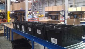 Tote conveyor Tote conveyor