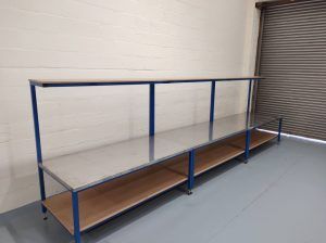 Steel Top Workbenches Stainless Steel Workbench