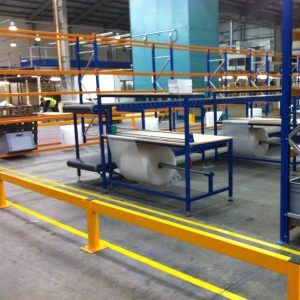 Warehouse Safety Barrier