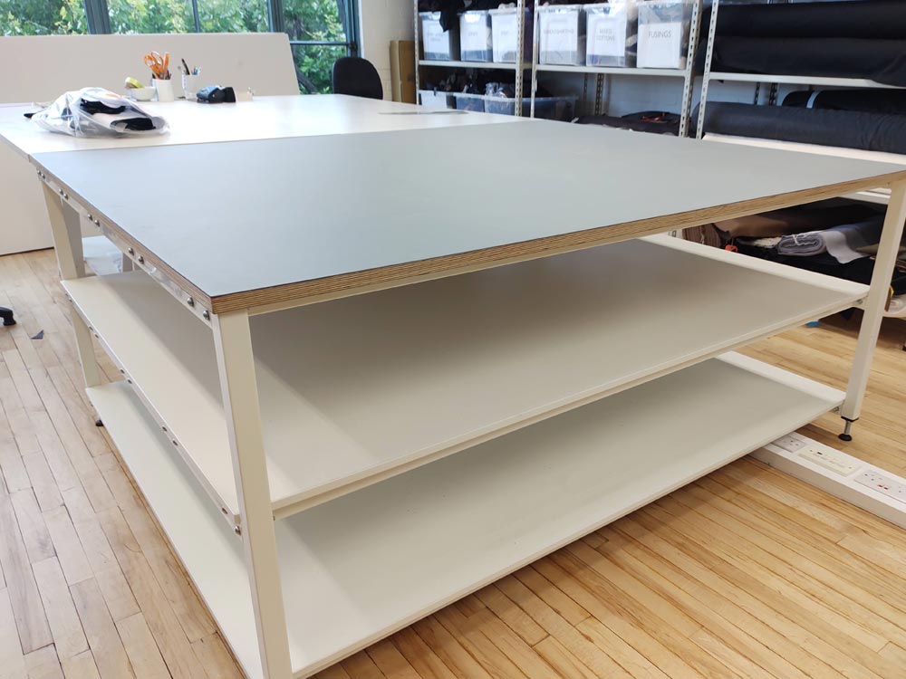 Fashion Designer Cutting Table with Storage